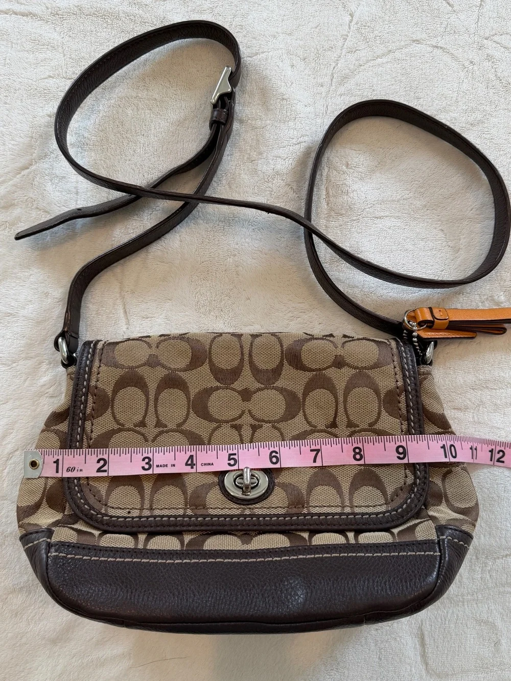 Coach Park Signature Flap Crossbody